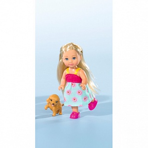 Кукла Еви с собачкой 12 см. (Simba, 5730513-1)